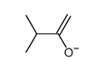 3-methylbut-1-en-2-olate Structure