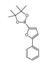 5-phenylfuran-2-ylboronic acid pinacol ester Structure
