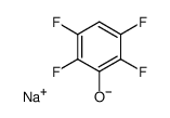 sodium 2,3,5,6-tetrafluorophenoxide Structure