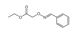 benzylidenaminooxy-acetic acid ethyl ester Structure