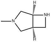 (1S,5S)-3-甲基-3,6-二氮杂双环[3.2.0]庚烷结构式