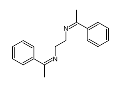 1-phenyl-N-[2-(1-phenylethylideneamino)ethyl]ethanimine结构式