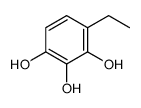 4-ethylbenzene-1,2,3-triol Structure