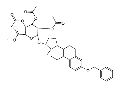 17β-Estradiol 3-O-Benzyl 17-(2,3,4-Tri-O-acetyl-β-D-glucuronide Methyl Ester) picture