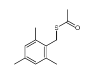 S-2,4,6-trimethylbenzyl ethanethioate Structure