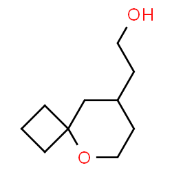 2-{5-oxaspiro[3.5]nonan-8-yl}ethan-1-ol Structure