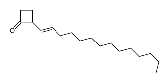 2-tetradec-1-enylcyclobutan-1-one Structure