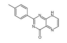 2-(4-Methylphenyl)-4(1H)-pteridinone structure