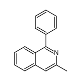 1-phenyl-3-methylisoquinoline结构式
