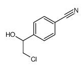 Benzonitrile, 4-(2-chloro-1-hydroxyethyl)- (9CI) structure