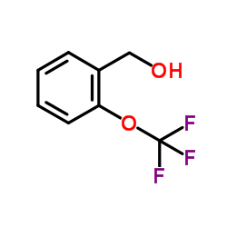 2-(Trifluoromethoxy)benzyl alcohol structure