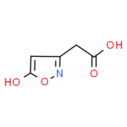 3-Isoxazoleacetic acid, 5-hydroxy- (9CI)结构式