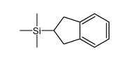 2,3-dihydro-1H-inden-2-yl(trimethyl)silane Structure