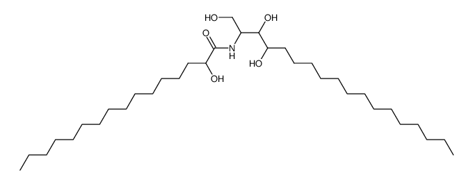 2-N-(2-hydroxyhexadecanoyl)amino-1,3,4-octadecanetriol Structure