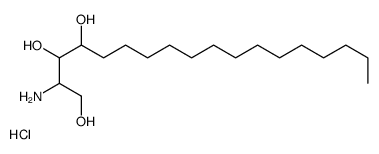 2-aminooctadecane-1,3,4-triol,hydrochloride Structure