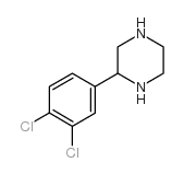 2-(3,4-dichlorophenyl)piperazine structure