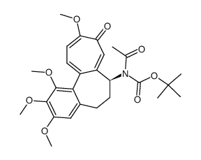 N-Boc-colchicine Structure