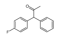 1-(4-fluorophenyl)-1-phenylpropan-2-one结构式