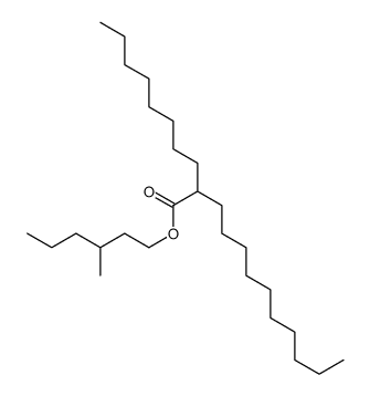 3-methylhexyl 2-octyldodecanoate Structure