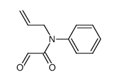 N-allyl-2-oxo-acetanilide结构式