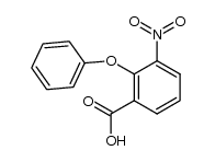 3-nitro-2-phenoxybenzoic acid Structure