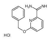 6-(苄氧基)吡啶甲酰胺盐酸盐结构式