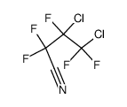 3,4-dichloro-2,2,3,4,4-pentafluorobutanenitrile Structure