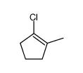 1-chloro-2-methylcyclopentene Structure