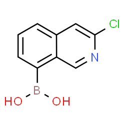 3-氯异喹啉-8-硼酸图片