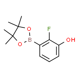 2-Fluoro-3-hydroxyphenylboronic acid pinacol ester structure