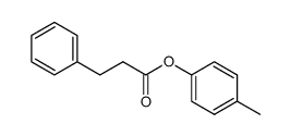 4-Methylphenyl beta-phenylpropionate结构式