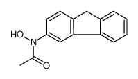 N-(9H-Fluoren-3-yl)acetohydroxamic acid structure