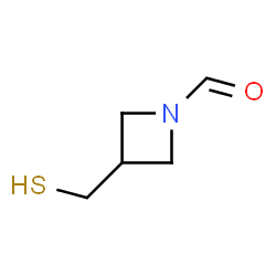 1-Azetidinecarboxaldehyde,3-(mercaptomethyl)-(9CI)结构式