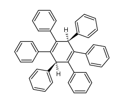 cis-hexaphenyl-1,4-dihydrobenzene Structure