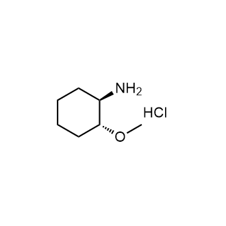 (1R,2R)-2-甲氧基环己胺;盐酸盐结构式