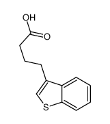 4-(1-benzothiophen-3-yl)butanoic acid结构式
