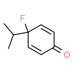 2,5-Cyclohexadien-1-one,4-fluoro-4-(1-methylethyl)-(9CI) Structure