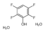 Phenol,2,3,5,6-tetrafluoro-,dihydrate (9CI)结构式