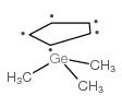 cyclopenta-1,3-dien-1-yl(trimethyl)germane Structure