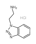 2-BENZOTRIAZOL-1-YL-ETHYLAMINE HCL Structure