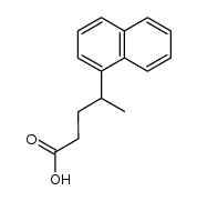 4-[1]naphthyl-valeric acid结构式