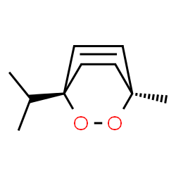 2,3-Dioxabicyclo[2.2.2]oct-5-ene,1-methyl-4-(1-methylethyl)-,(1S,4R)-(9CI) Structure