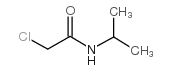 2-氯-N-异丙基乙酰胺结构式