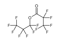 1,1,2,2,3,3,3-heptafluoropropyl 2,2,3,3,3-pentafluoropropanoate结构式
