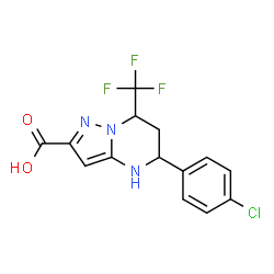 5-(4-CHLORO-PHENYL)-7-TRIFLUOROMETHYL-4,5,6,7-TETRAHYDRO-PYRAZOLO[1,5-A]PYRIMIDINE-2-CARBOXYLIC ACID HYDRAZIDE picture