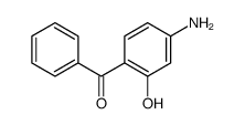 4-Amino-2-hydroxybenzophenone structure