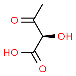 Butanoic acid, 2-hydroxy-3-oxo-, (2R)- (9CI)结构式