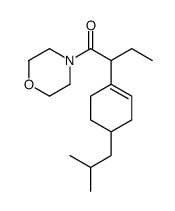 2-[4-(2-methylpropyl)cyclohexen-1-yl]-1-morpholin-4-ylbutan-1-one结构式