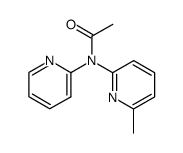 N-pyrid-2-yl-N-(6-methylpyrid-2-yl) acetamide Structure