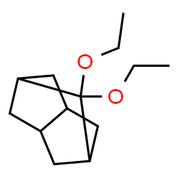2,5-Methanopentalene,7,7-diethoxyoctahydro-(9CI)结构式